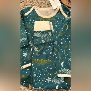 Nest Stars Blue 4T pajamas
